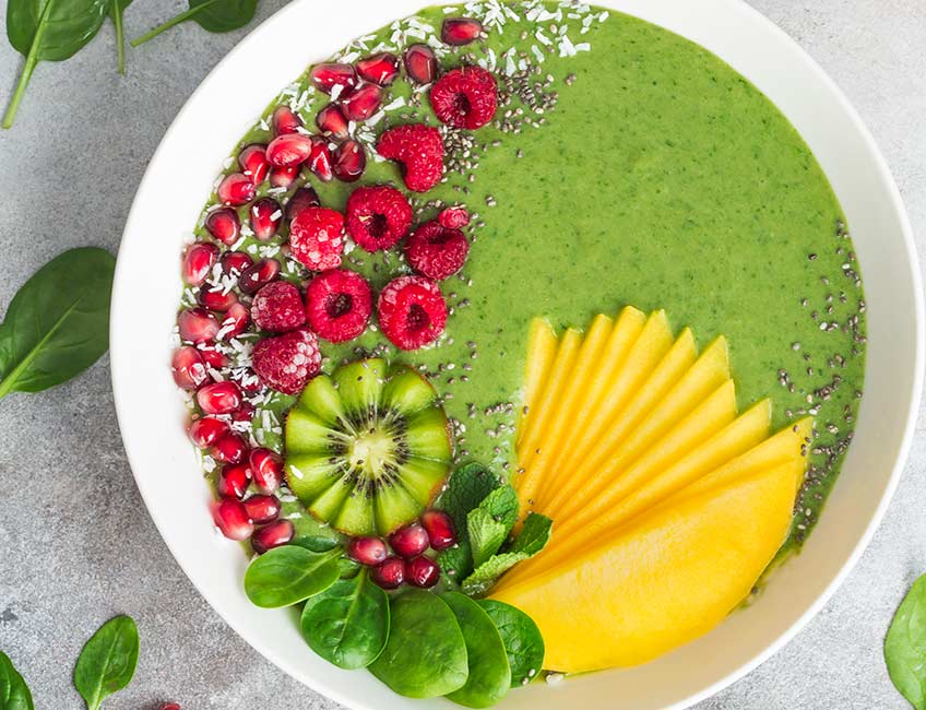 Açaí bowl verde